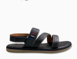 SANDAL DA QUAI CHÉO ÔM CHÂN VIÊN CHỈ NỔI