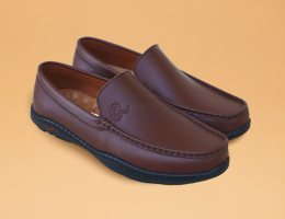 Giày Lười R (nâu)