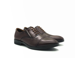 GIÀY TÂY OXFORD ĐỤC LỖ - MÀU NÂU