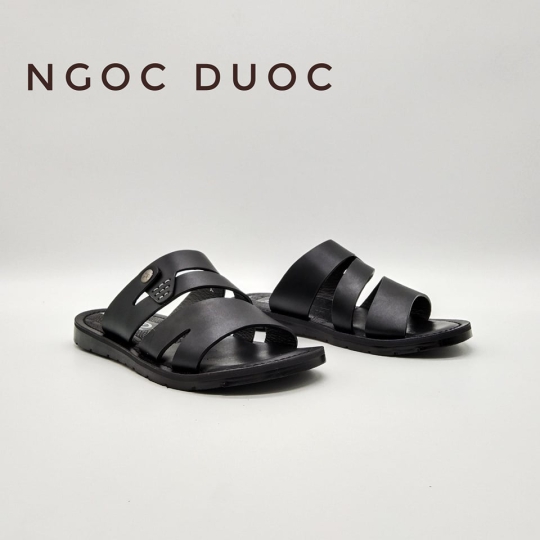 Dép Sandal Nam Da Bò Thật 100%