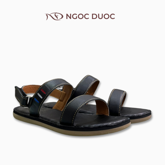 SANDAL DA QUAI ĐAN BẢN NGANG