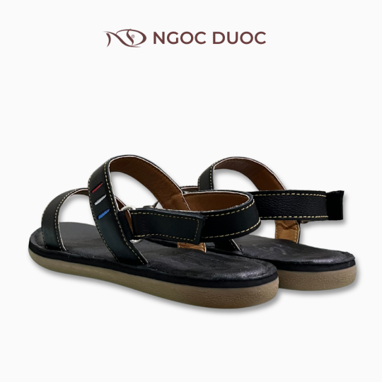 SANDAL DA QUAI ĐAN BẢN NGANG