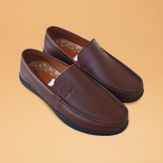 Giày Lười R (nâu)