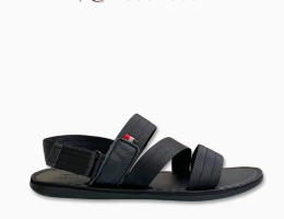 SANDAL NAM ĐẾ BẰNG VẢI BỐ QUAI CHÉO 