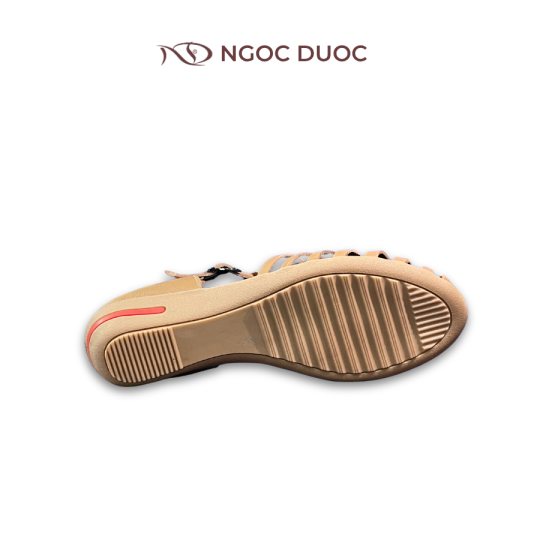 GIÀY RỌ KHOÁ GÀI ĐẾ CAO 3CM