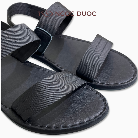SANDAL NAM ĐẾ BẰNG VẢI BỐ QUAI NGANG